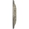 Ekena Millwork Valletta Ceiling Medallion (Canopies up to 3 1/2"), 18"OD x 3 1/2"ID x 1"P, Castle Stone Crackle CM18VLCSC - alternate 4
